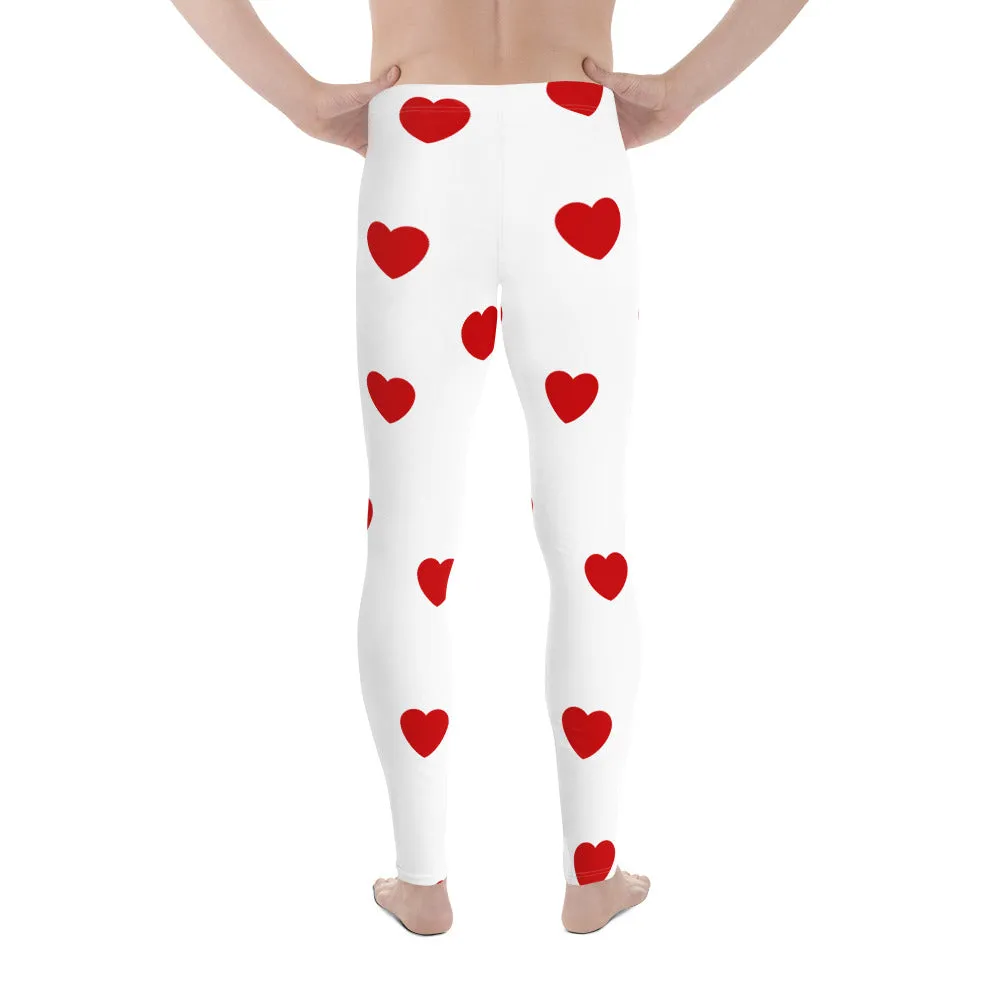 Red Hearts Men's Leggings