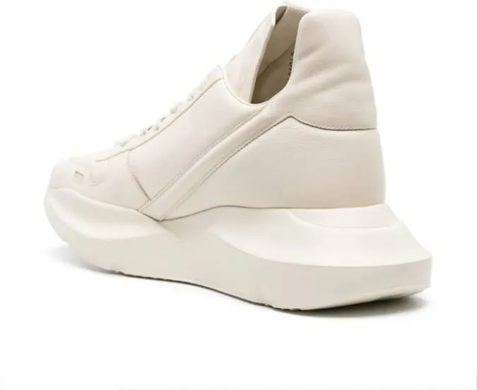 Rick Owens Geth Runner leather sneakers Neutrals