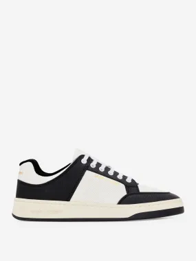 Saint Laurent Leather Sneakers Logo SL/61 