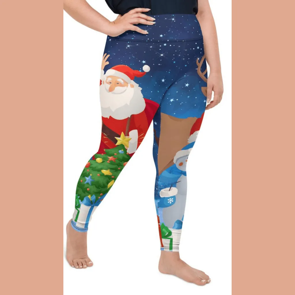 Santa Plus Size Leggings