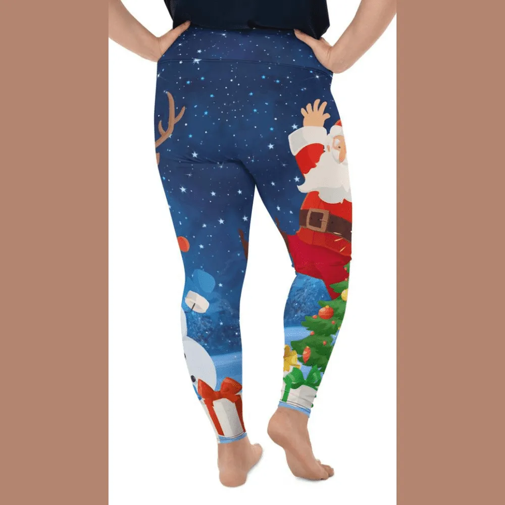 Santa Plus Size Leggings