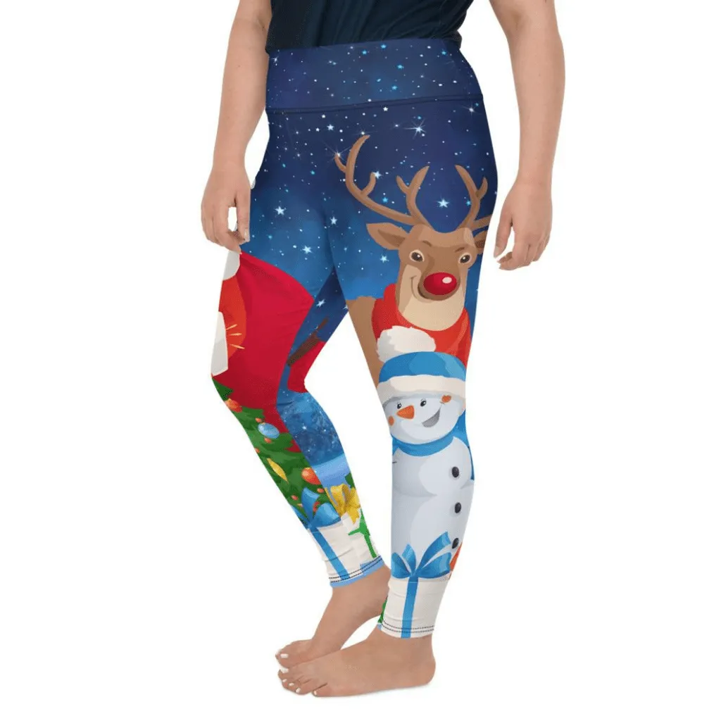 Santa Plus Size Leggings