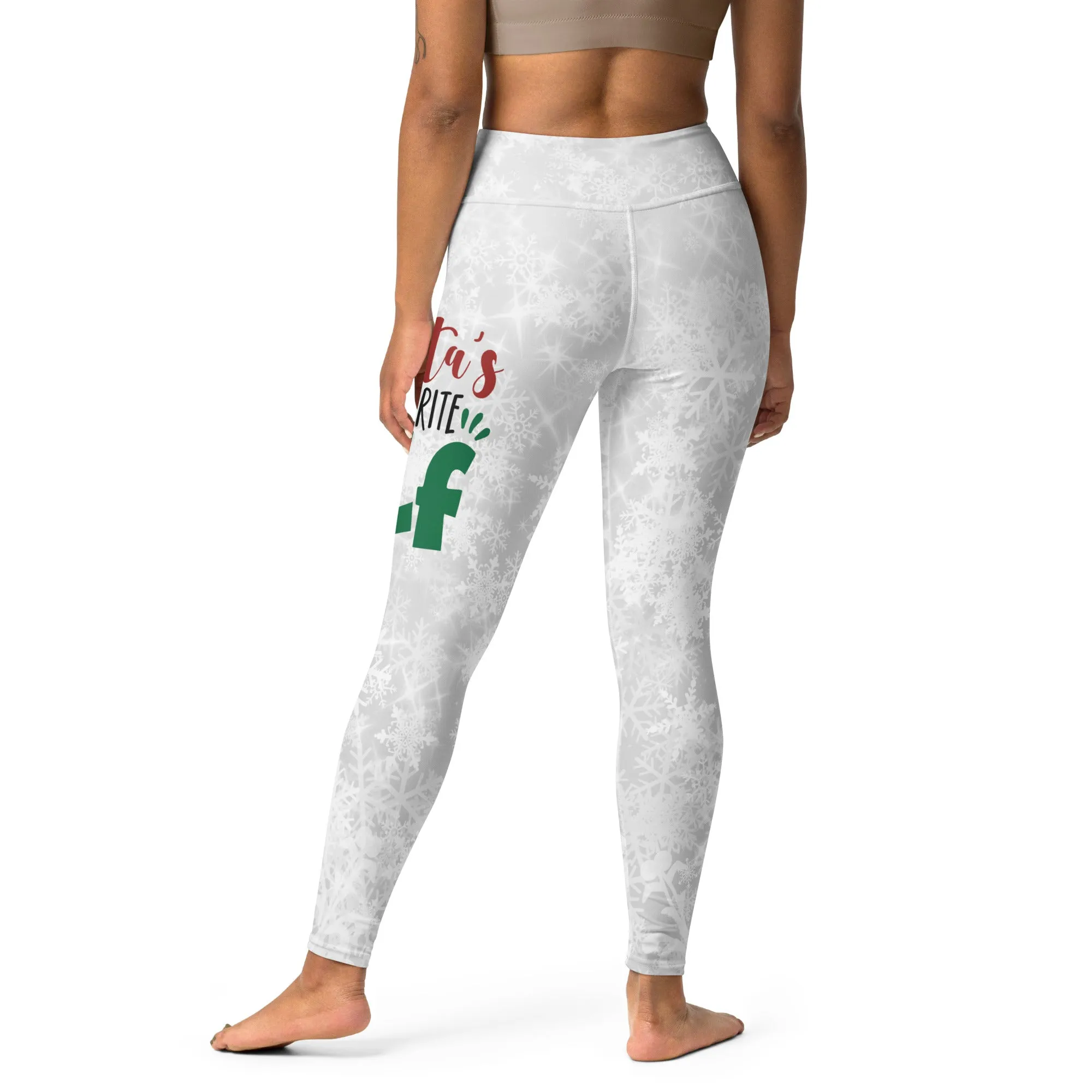 Santa's Favorite Elf Yoga Leggings