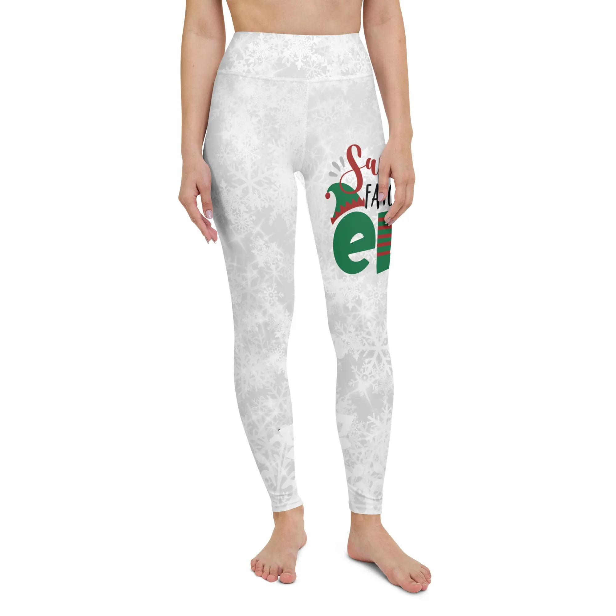 Santa's Favorite Elf Yoga Leggings