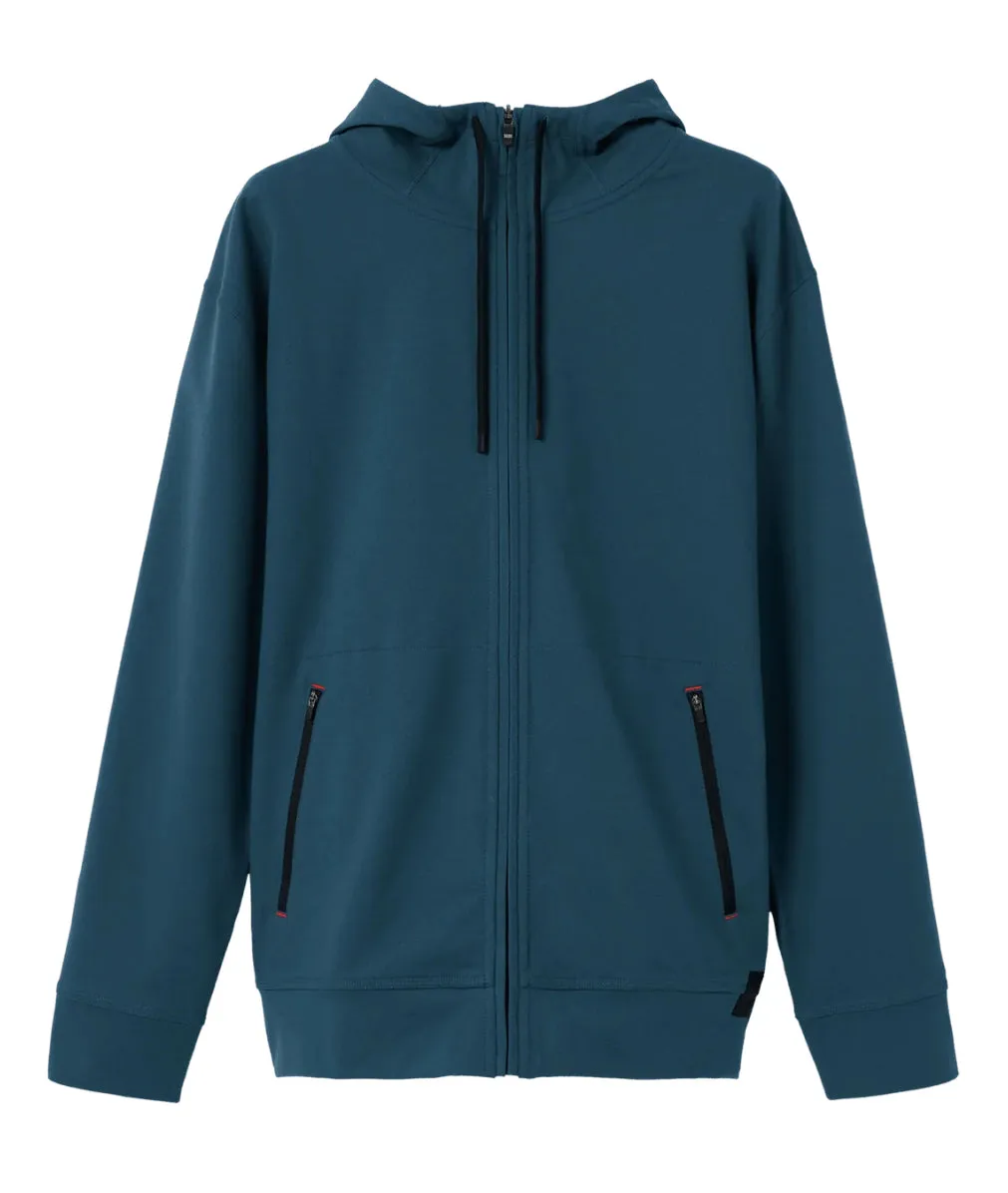 SAXX TRAILZER MID WEIGHT PERFORMANCE FULL ZIP HOODIE