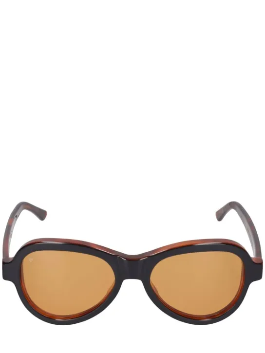 Sestini   Otto mask acetate sunglasses 