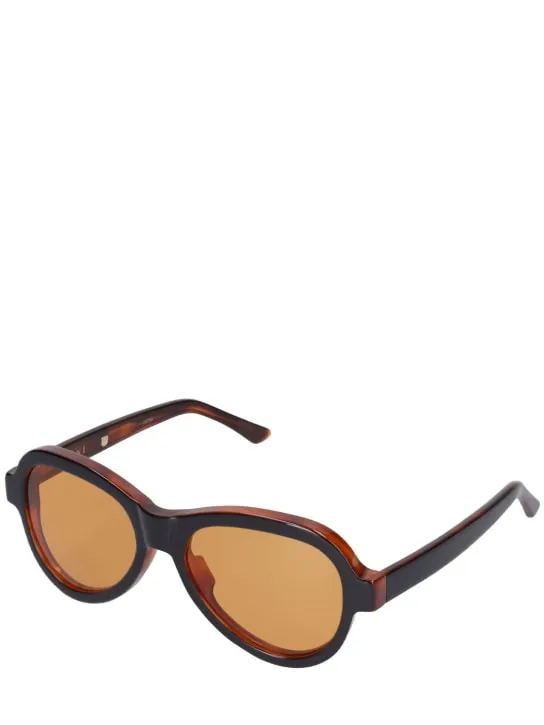 Sestini   Otto mask acetate sunglasses 