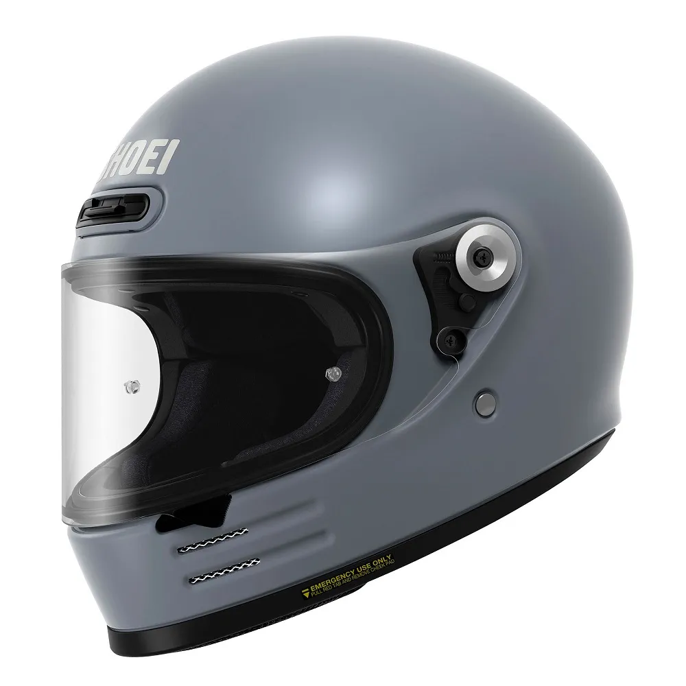 Shoei Glamster 06 Plain Helmet - Basalt Grey