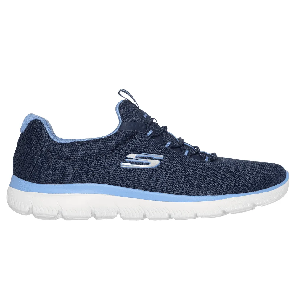 Skechers 150119 Summits Slip On Trainers in Navy