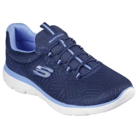 Skechers 150119 Summits Slip On Trainers in Navy