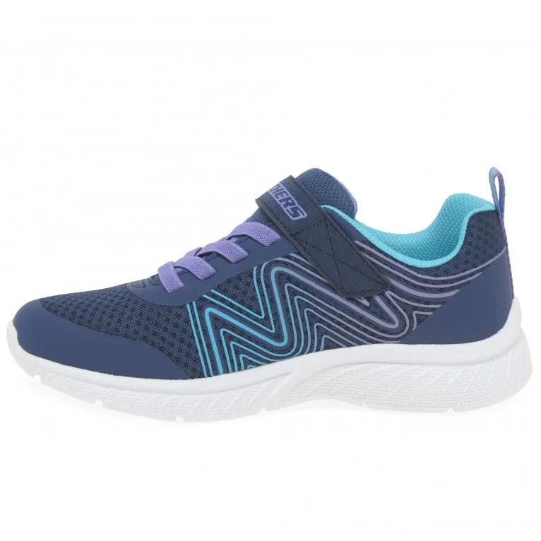 Skechers Microspec Sweet Swirl Girls Trainers