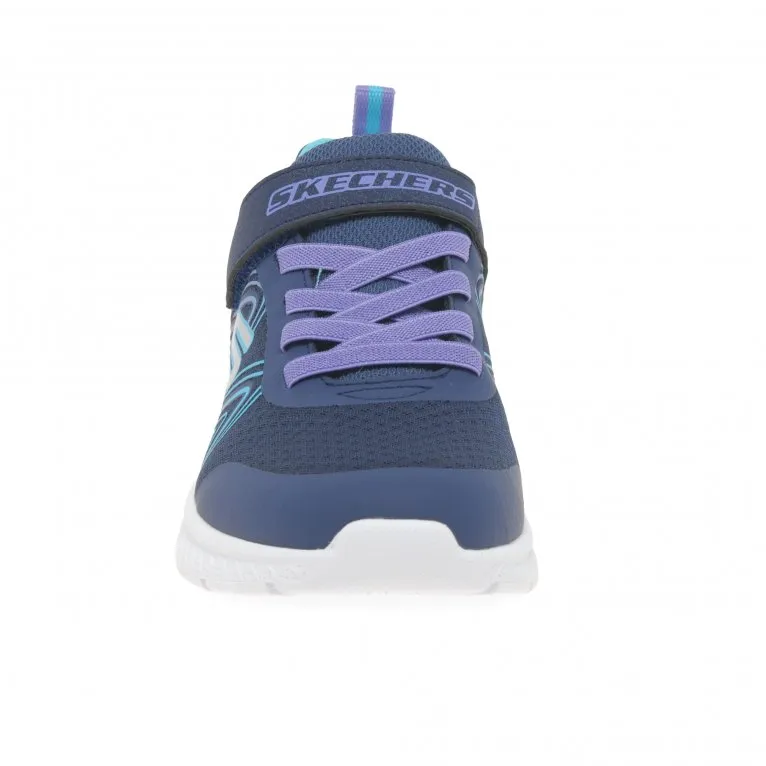 Skechers Microspec Sweet Swirl Girls Trainers