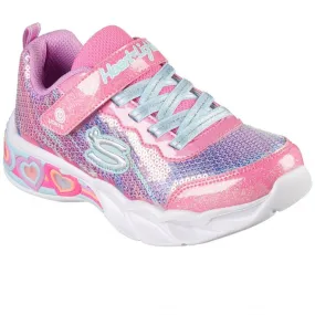 Skechers Sweetheart Lights Lets Shine Girls Trainers