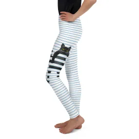 Sketchbook Cat Youth Leggings