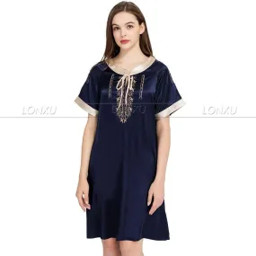 Sleepwear-Women's Nightdress, Silk