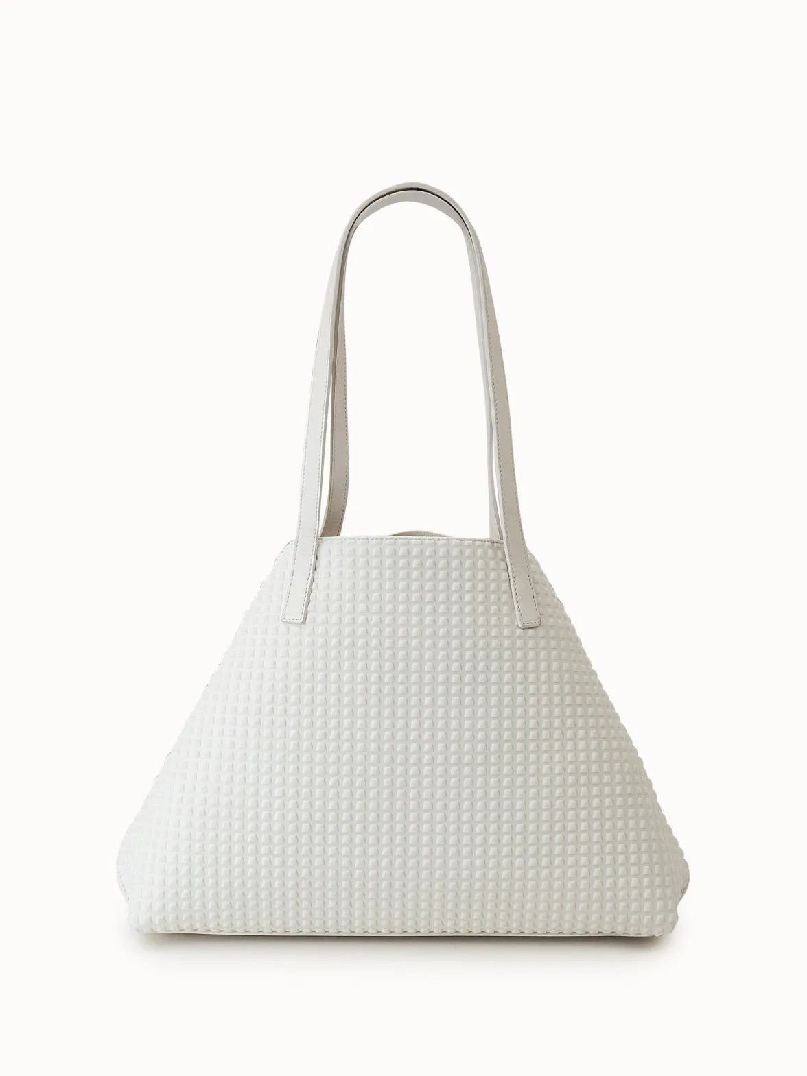 Small Ai Shoulder Bag in Techno Trapezoid Fabric