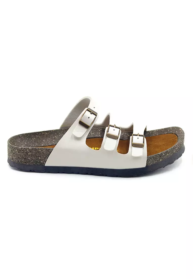 SoleSimple Ely - White Sandals & Flip Flops & Slipper