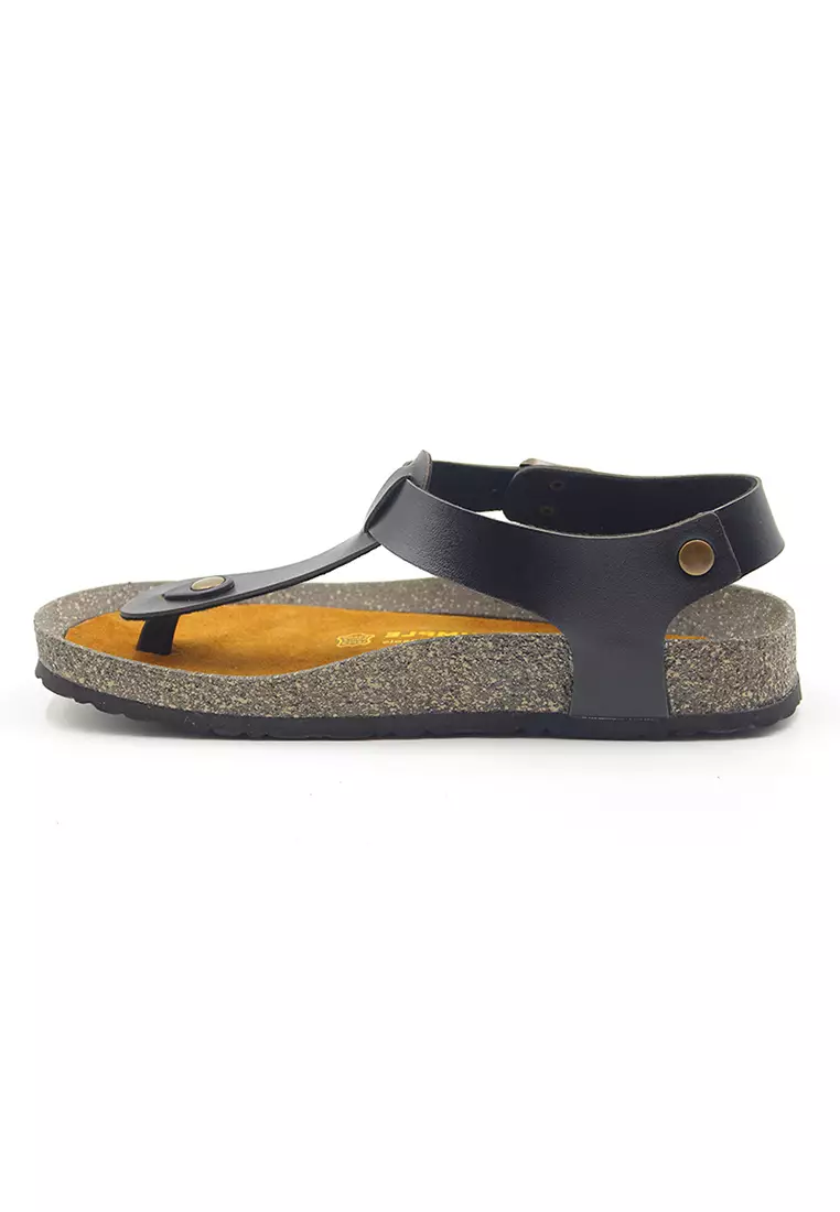 SoleSimple Oxford - Black Sandals & Flip Flops & Slipper