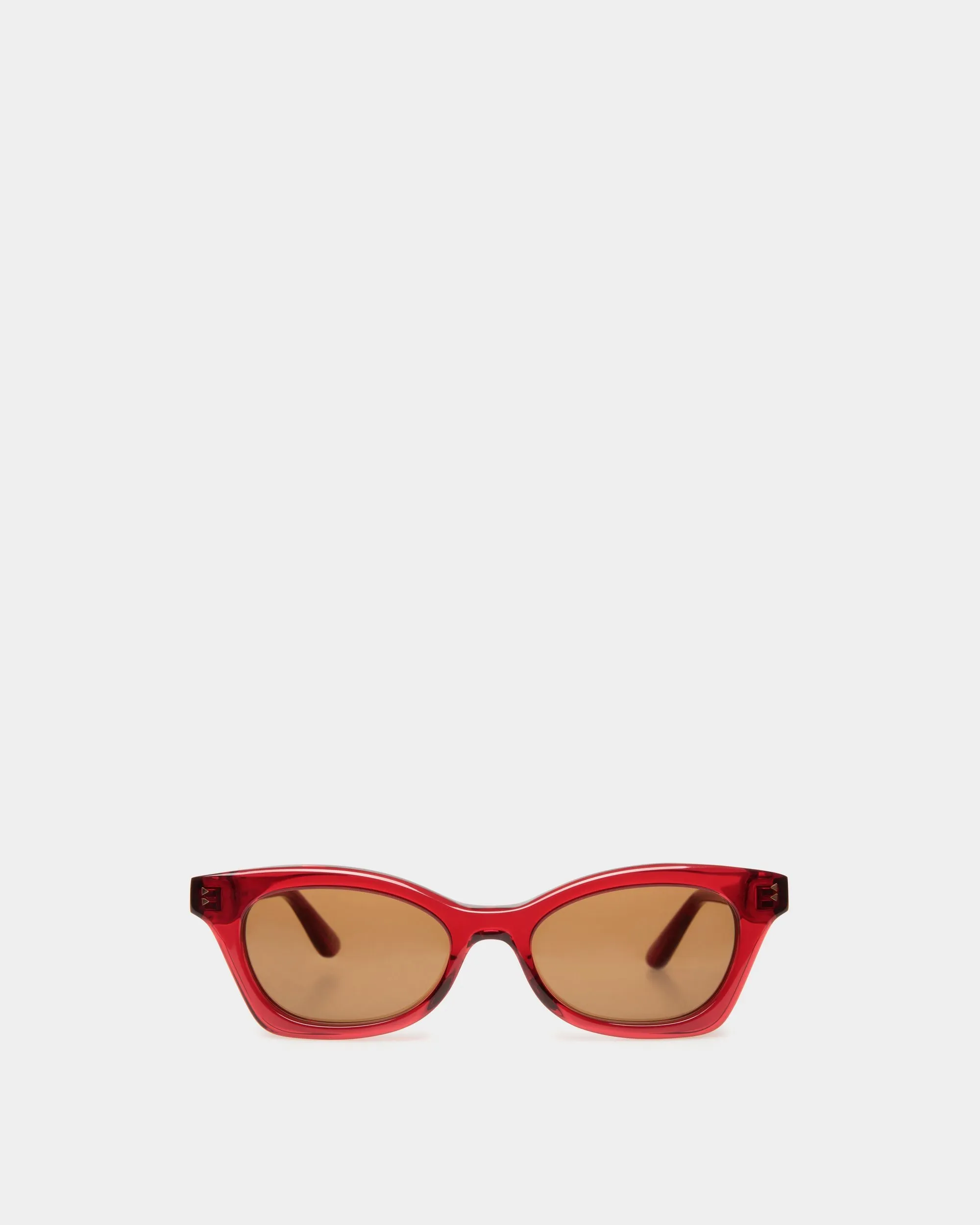 Sue Sunglasses In Red Acetate