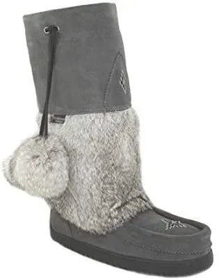 Taxi Womens Lucky-02 Tall Mukluk Boot - Grey