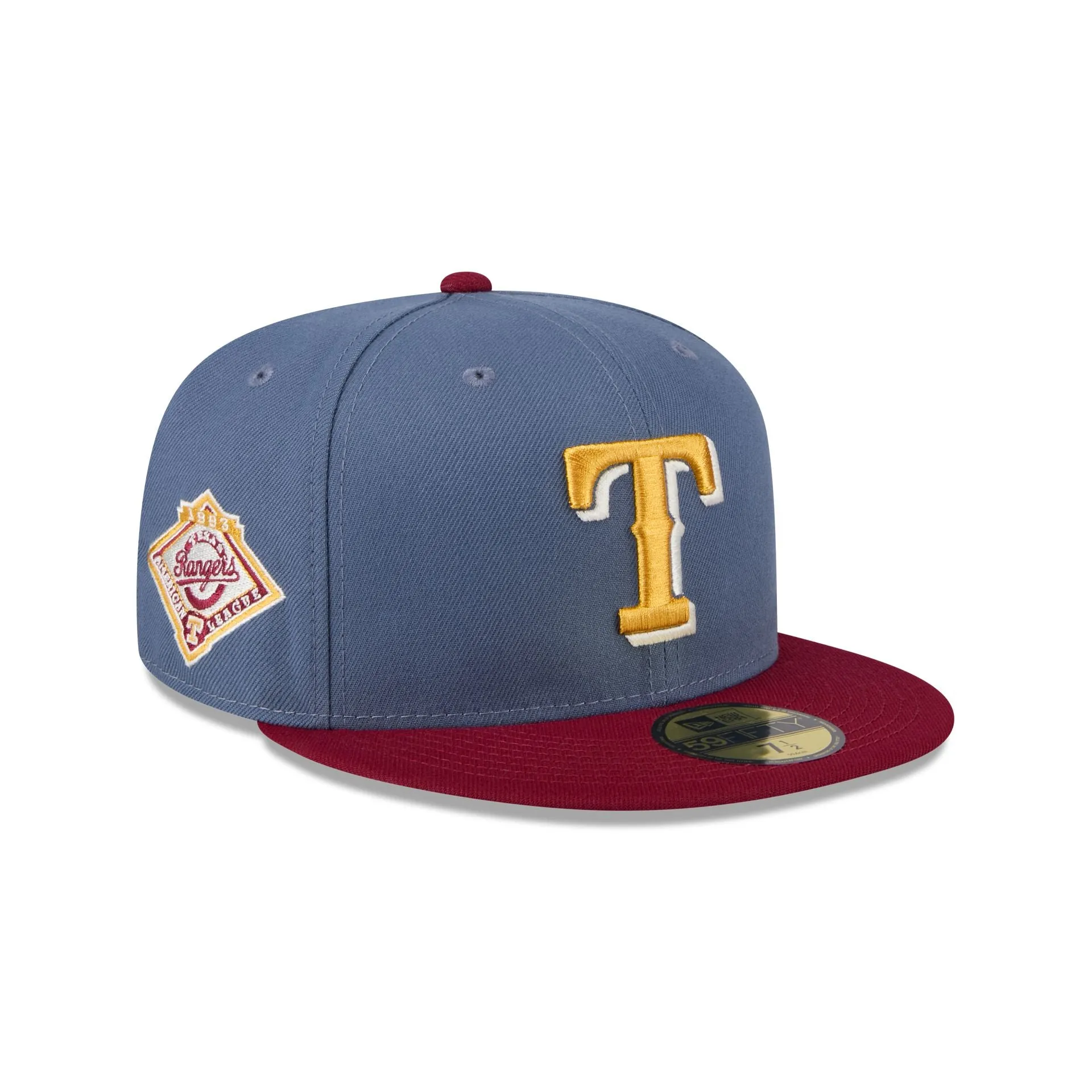 Texas Rangers Deep Blue 59FIFTY Fitted Hat