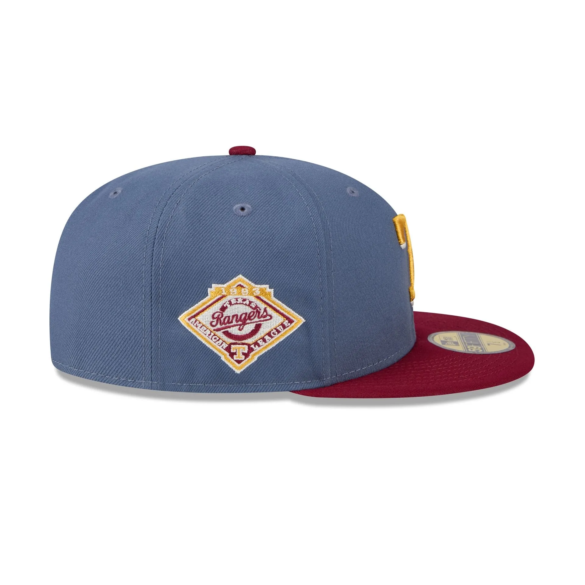 Texas Rangers Deep Blue 59FIFTY Fitted Hat