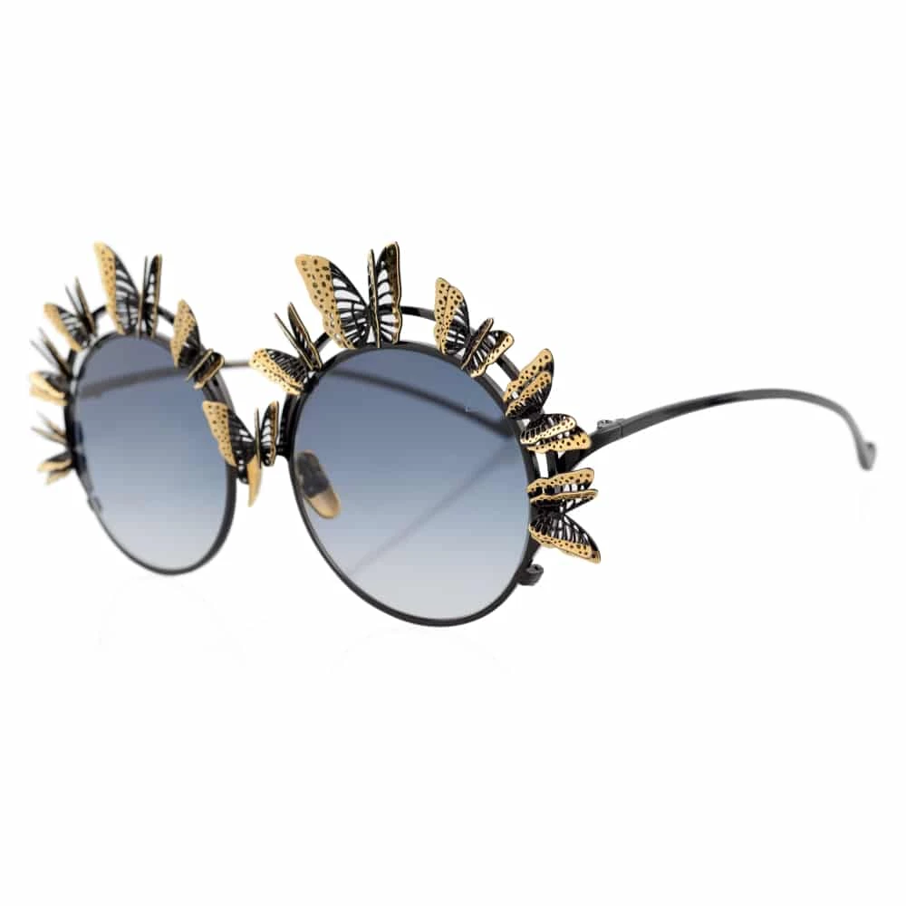 --The butterfly black sunglasses-