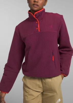 The North Face Women's Cragmont Fleece 1/4 Snap Pullover