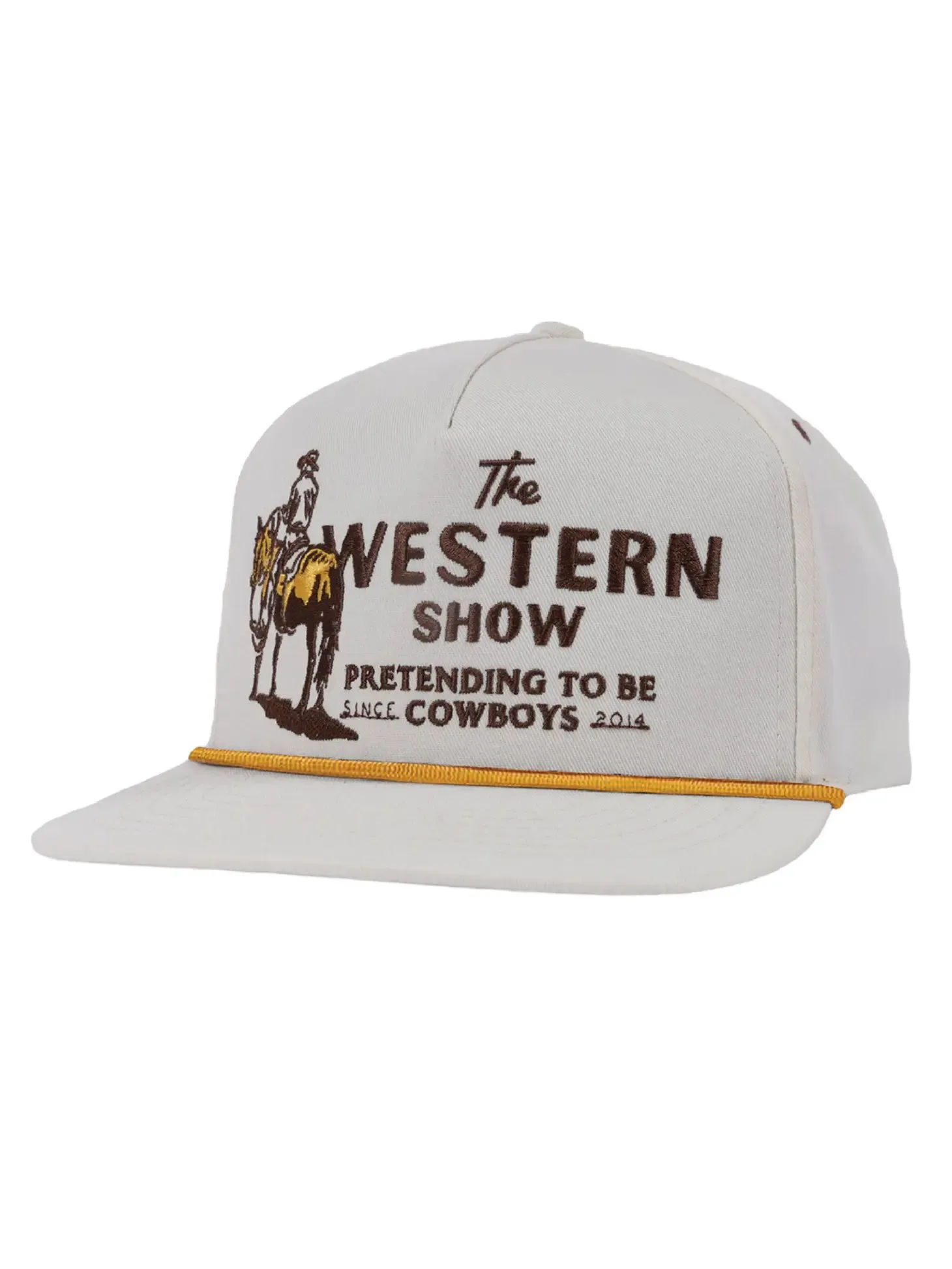 The Western Show 6 Panel Snapback Hat