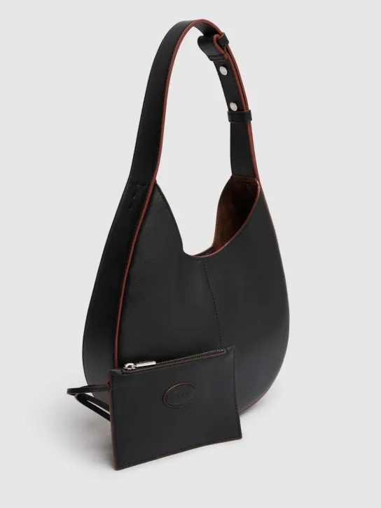 Tod's   Mini Di Hobo leather shoulder bag 