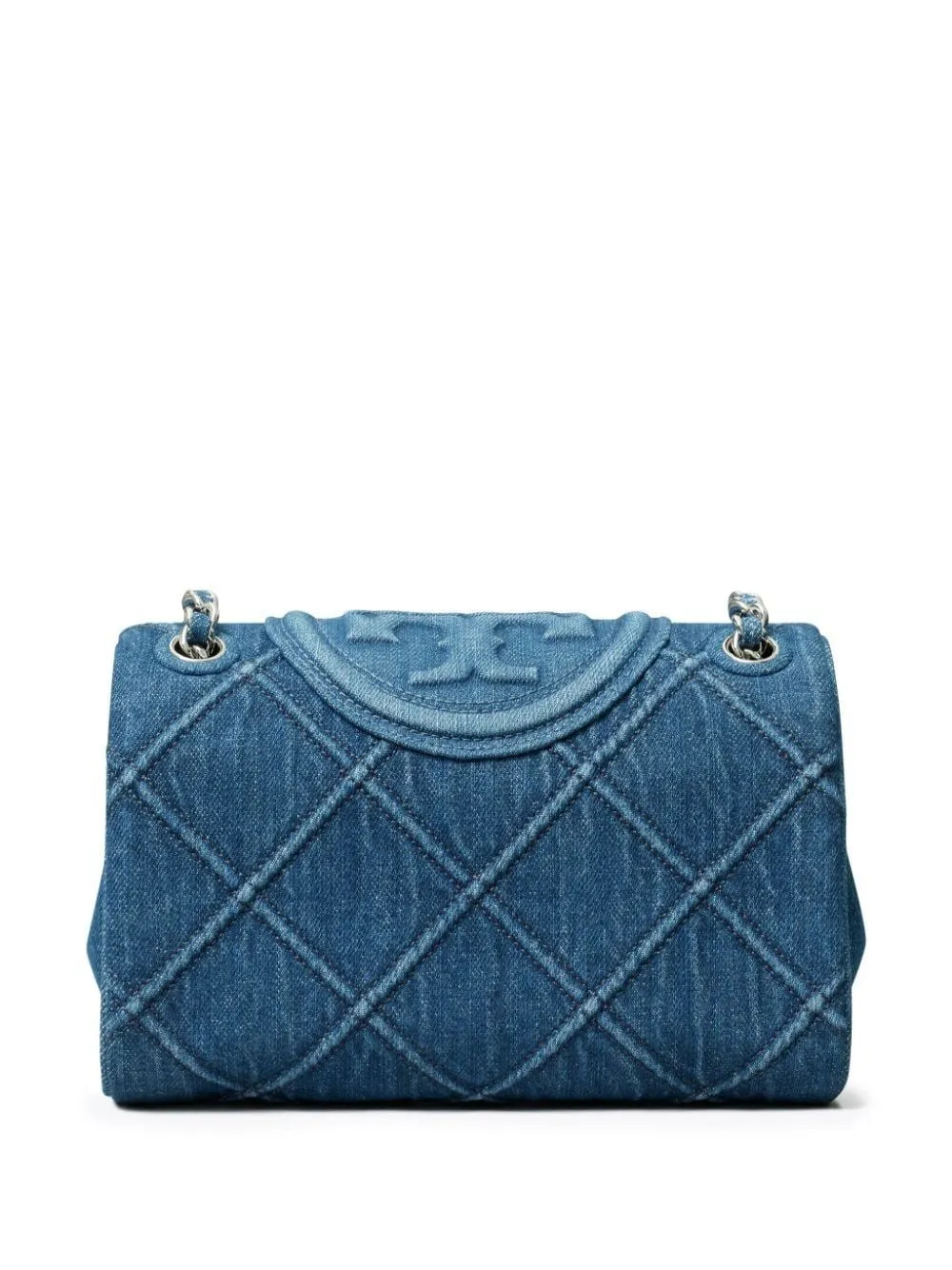 TORY BURCH Blue Denim Shoulder Bag for Women - SS24 Collection