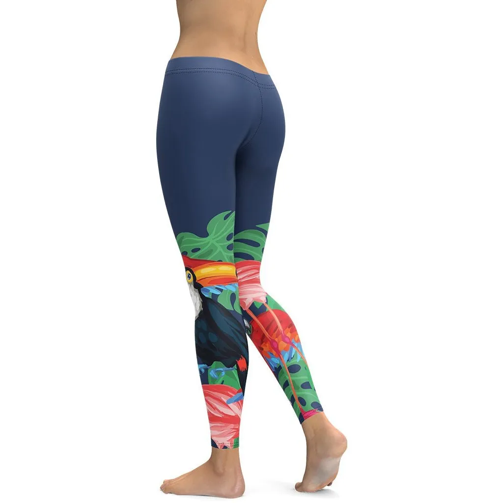 Tropical Birds Leggings