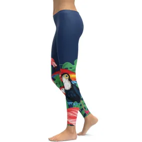 Tropical Birds Leggings