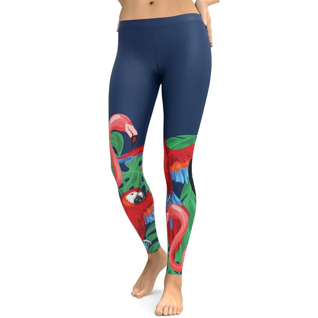 Tropical Birds Leggings