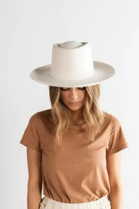 Ty Upturned Brim Hat - Off White