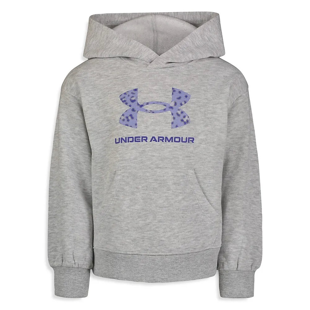 Under Armour Little Girl's Spotted Big Logo Hoodie