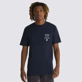 Vans Holmdel T-shirts in navy vn000g5qnvy, orange vn000g5qcr5 at kular fashion