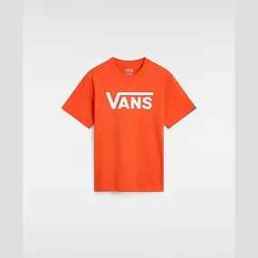 Vans KIDS CLASSIC T-SHIRT (8-14 YEARS) (FIESTA) BOYS ORANGE