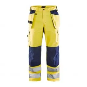 Ventilated High Vis Trousers 1565 High Vis Geel/Marine - Blåkläder