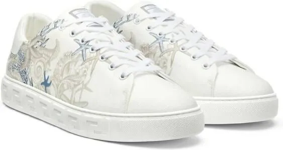 Versace Barocco Sea Greca sneakers White