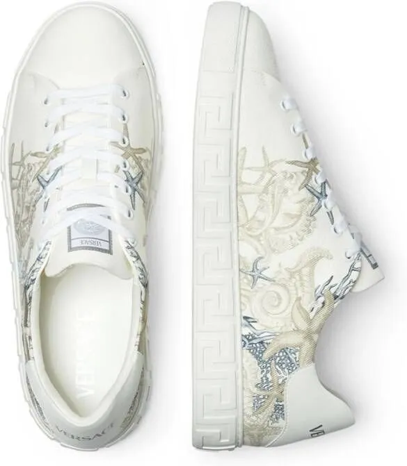 Versace Barocco Sea Greca sneakers White