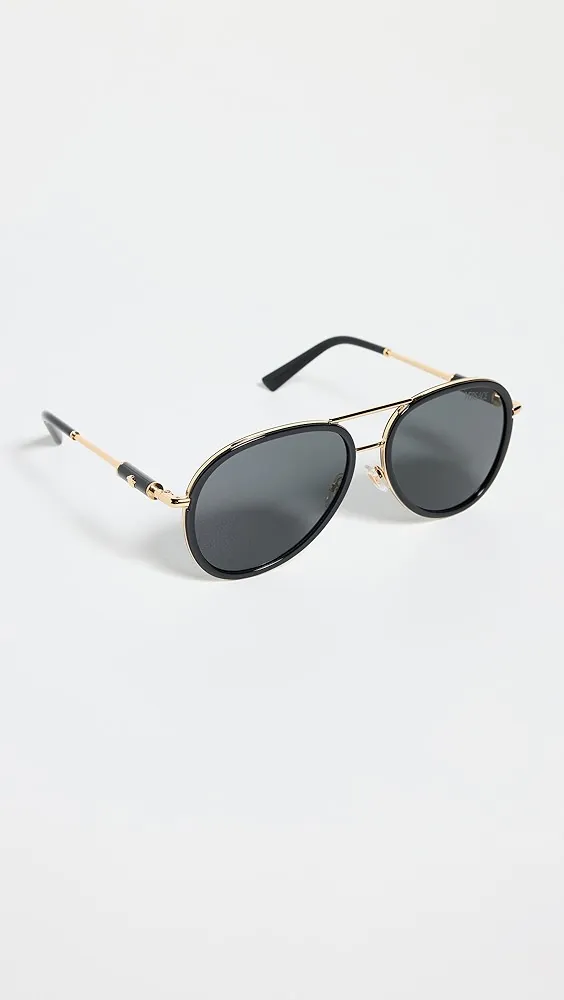 Versace   Classic Aviator Sunglasses 