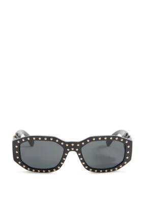 VERSACE  Square sunglasses  - Black