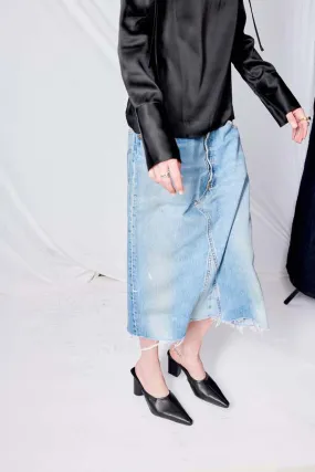 Vintage Indigo Insert Skirt