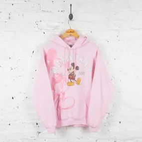 Walt Disney World Mickey Mouse Hoodie - Pink - M