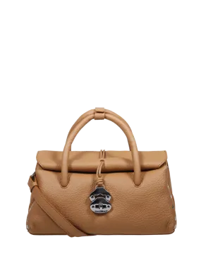 WOMAN ZANELLATO BROWN BOVINE LEATHER CENTAURO ALMA BAG