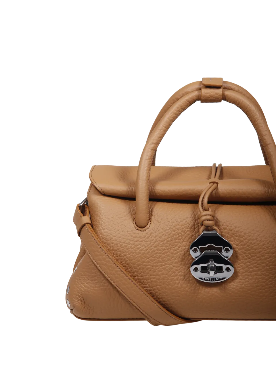 WOMAN ZANELLATO BROWN BOVINE LEATHER CENTAURO ALMA BAG