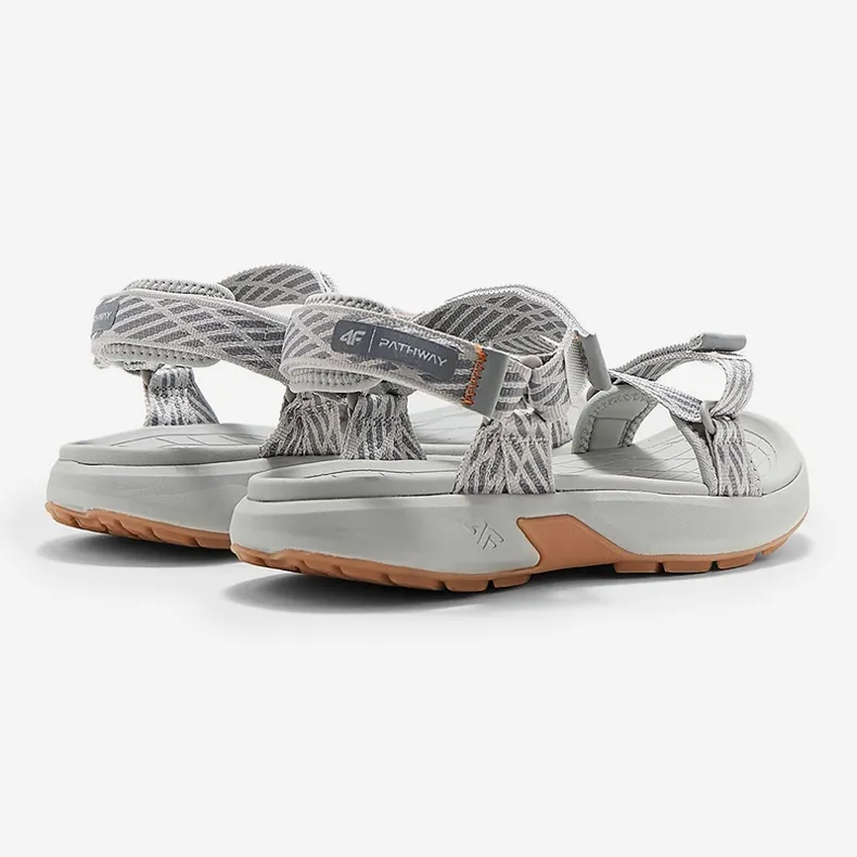 Women's Sports Sandals 4FRSS24FSANF049-26S Light Gray grey