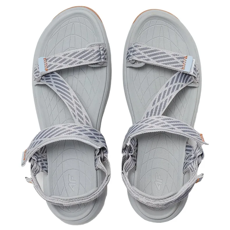 Women's Sports Sandals 4FRSS24FSANF049-26S Light Gray grey