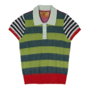 WOMEN'S LULU POLO GREEN MULTI | Bodega